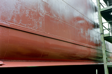 1357 Vrachtschip Arklow Brook (IMO 9101534, bouwjaar 1995), reparatie averij na aanvaring voor de West Buitenhaven in ...