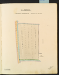 11-3 Kaart 2. Eerste perceel, kadastrale sectie B 422 (ten zuiden de dreef naar de arbeiderswoningen, ten westen de Molenweg)