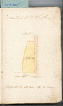 42-30 Kaart 28. Zaailand ten zuiden van P. Christiaanse (zuiden boven, ten noorden tuin, ten westen Rapenburgse weg)