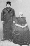 1572 Het echtpaar Francois Dieleman (1831-1908) en Neeltje de Putter (1835-1894)