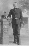 1581 Francois David Dieleman (1889-1945) in militair uniform