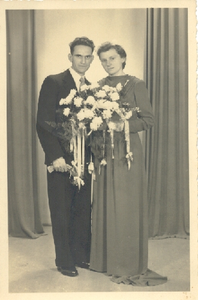 3406 Adriaan van Duin (1914-1947) en echtgenote Elisabeth de Jonge (ovl. 2007)