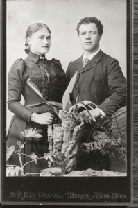 6026 Jan Bom (1869-1935) en Suzanna Catharina Kroon (1870-1944)