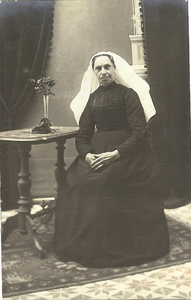 4368a Johanna van der Welle (1854-1932) in Thoolse dracht