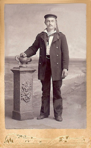 4413a Jacob Weijler (1813-1900) in matrozen-outfit