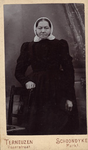 1075 Jacomina Maria Karels, geboren Groede 1 januari 1828, overleden Oostburg 15 oktober 1915, dochter van Cornelis ...