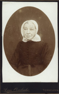1081 Maria van Cruijningen, geboren Groede 14 oktober 1824, overleden Groede 22 januari 1898, dochter van Abraham van ...