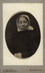 1421 Sara de Hullu, geboren Cadzand 8 mei 1824, overleden Groede 10 maart 1912, dochter van Abraham de Hullu en Sara ...