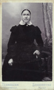 1720a Magdalena de Kramer, geboren Groede 22 januari 1880, dochter van Pieter de Kramer en Magdalena Haak