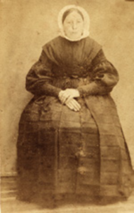 20a Catholina Anthonetta Meijer, geboren Groede 24 mei 1812, overleden Breskens 8 april 1909, dochter van Johan George ...
