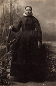 254 Anna Maria Luteijn, geboren Zuidzande 12 januari 1868, overleden Zuidzande 8 december 1895, dochter van Izaak ...