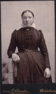 430 Maatje Bosschaart, geboren Waterlandkerkje 30 april 1873, dochter van Izaak Bosschaart en Maatje Karels, echtgenote ...
