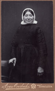 526 Tanneke Elizabeth Casteleijn, geboren Groede 5 oktober 1840, overleden Groede 13 april 1902, dochter van Jacob ...