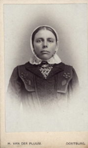 602 Suzanna Maria Adriaansen, geboren Cadzand 11 juni 1877, dochter van Abraham Adriaansen en Abigael de Keuninck