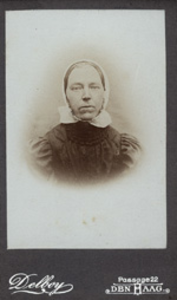 671 Andrika Blaakman, geboren Oostburg 17 april 1848, overleden Oostburg 25 januari 1936, dochter van Jacob Blaakman en ...