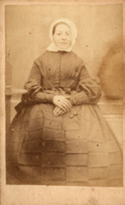892 Sara Maria Risch, geboren Groede 30 mei 1826, overleden Zuidzande 8 mei 1905, dochter van Jacobus Zacharias Risch ...
