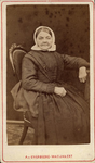 894 Sara Behage, geboren Schoondijke 15 maart 1805, overleden Groede 22 maart 1886, dochter van Jacob Behage en ...