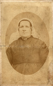 900 Janna van Ast, geboren Scherpenisse 6 november 1807, overleden Sint Annaland 22 november 1893, dochter van Pieter ...