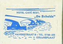 COL-2 Hotel Café Restaurant De Schelde , Colijnsplaat
