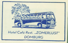 DBG-8 Hotel Café Restaurant Zomerlust , Domburg
