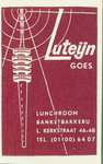 GOE-14 Lunchroom Banketbakkerij Luteijn, Goes