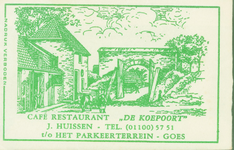GOE-32 Café restaurant De Koepoort , Goes