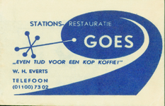 GOE-39 Stations-Restauratie, Goes