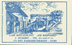 GOE-42 Café Restaurant De Koepoort , Goes