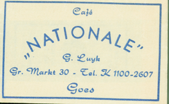 GOE-45 Café Nationale , Goes