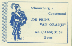 GOE-46 Schouwburg en Concertzaal De Prins van Oranje , Goes