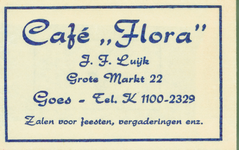 GOE-47 Café Flora , Goes