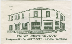 KAP-10 Hotel Café Restaurant De Zwaan , Kapelle