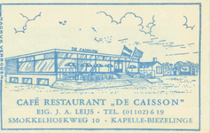 KAP-8 Café Restaurant De Caisson , Kapelle-Biezelinge
