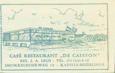 KAP-9 Café Restaurant De Caisson , Kapelle-Biezelinge