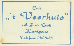 KOR-4 Café 't Veerhuis , Kortgene