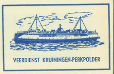 KRU-11 Veerdienst Kruiningen-Perkpolder