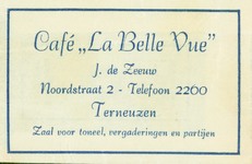 TNZ-11 Café La Belle Vue , Terneuzen