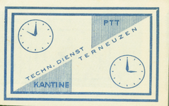 TNZ-9 Kantine Technische Dienst PTT, Terneuzen