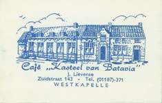 WKP-3 Café Kasteel van Batavia , Westkapelle