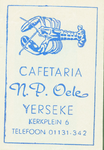 YER-4 Cafetaria Fa. N.P. Oele, Yerseke