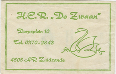 ZDZ-1 H.C.R. De Zwaan , Dorpsplein 10, Zuidzande
