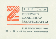 ZLM-1 125 jaar Zeeuwse Landbouw Maatschappij ZLM Tentoonstelling