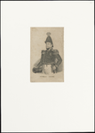 40 Portret generaal Chassé; heupstuk; naar links; in uniform met hoofddeksel; linkerhand aan het gevest van zijn degen; ...