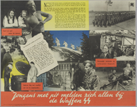 SRM003000034 Jongens met pit melden zich allen bij de Waffen SS, 1943