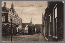 0463 Alphen. Raadhuis van Aarlanderveen en Ger. Kerk, 1910-1920