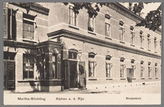 0606 Martha-Stichting, Alphen a. d. Rijn, Meisjeshuis, 1910-1920