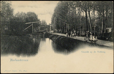 2202 Aarlanderveen Gezicht op Valbrug, 1897-1902