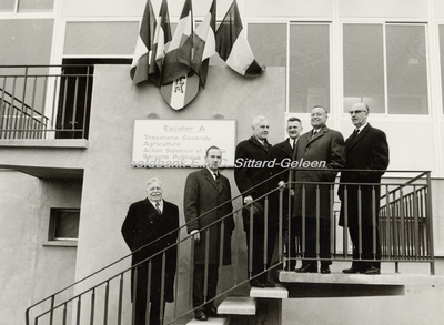 EHC-0000721 'Partnerschaftstreffen' met Genk, Pontoise en Böblingen.