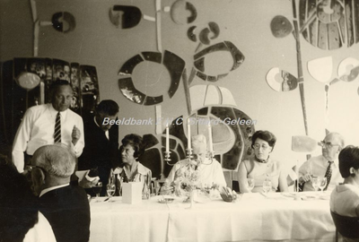 EHC-0001828 Jumelage Böblingen-Pontoise-Genk 1970, bezoek aan Geleen.