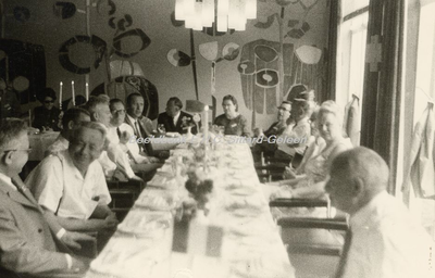 EHC-0001831 Jumelage Böblingen-Pontoise-Genk 1970, bezoek aan Geleen.